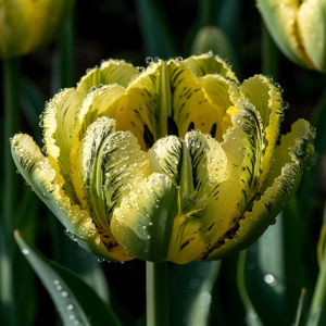 Тюльпан Стар Даст купить по цене от 229р. в интернет-магазине «Посадика» с доставкой почтой в в Коркиное и по всей России – [изображение №1].