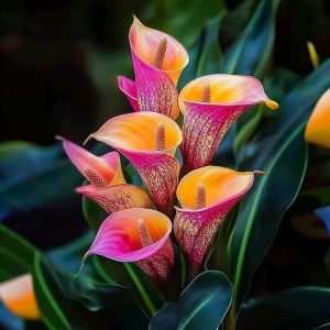 Калла Оникс купить по цене от 450р. в интернет-магазине «Посадика» с доставкой почтой в в Коркиное и по всей России – [изображение №1].